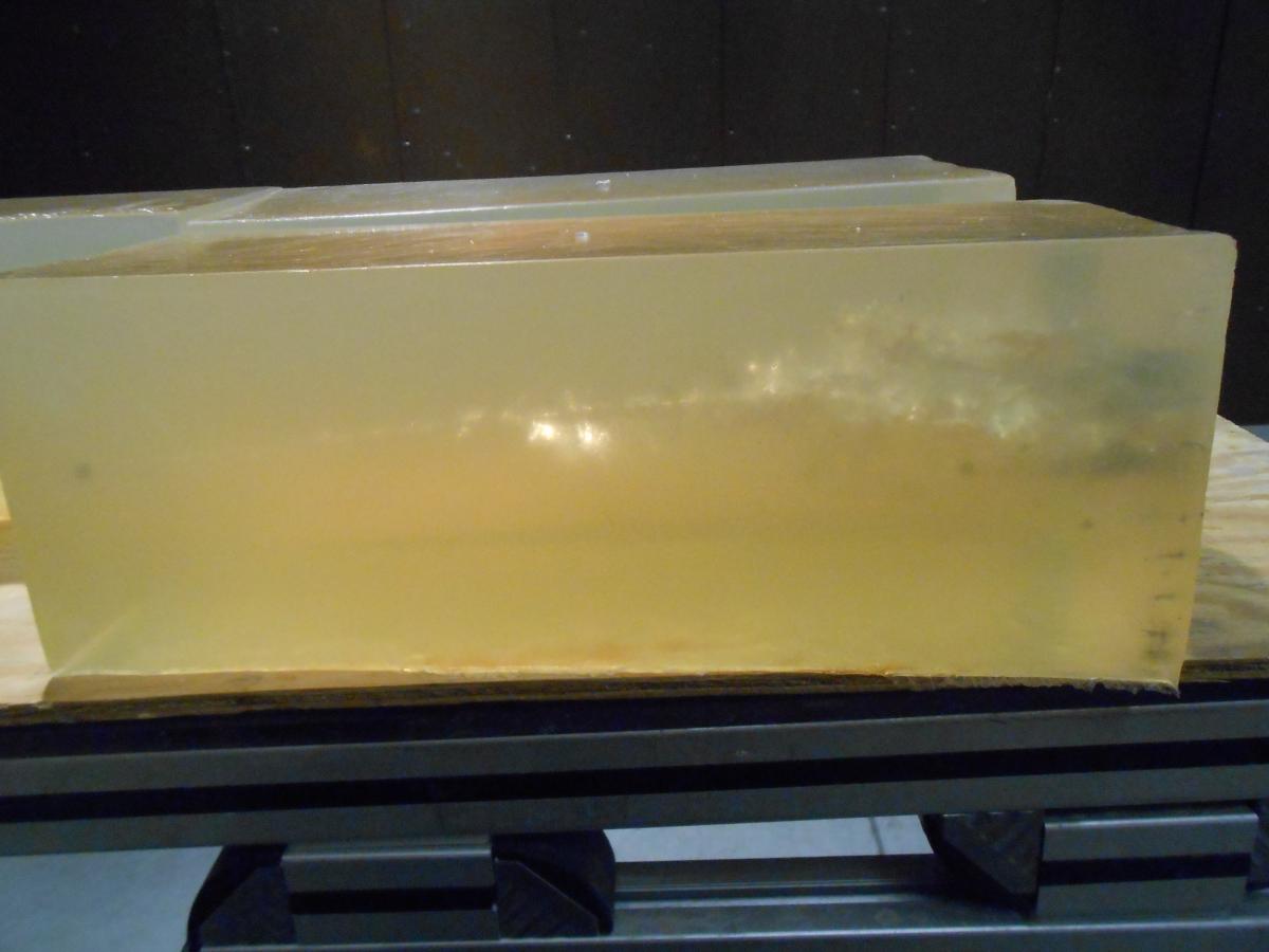 Federal Bonded .223 Round after passing through auto glass Federal Bonded .223 Round after passing through auto glass