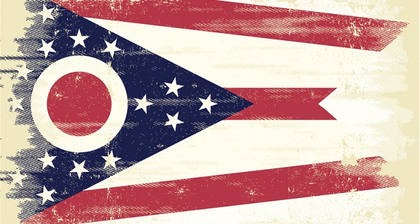 Ohio Flag - tattered