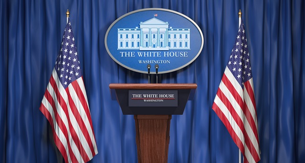 White House podium