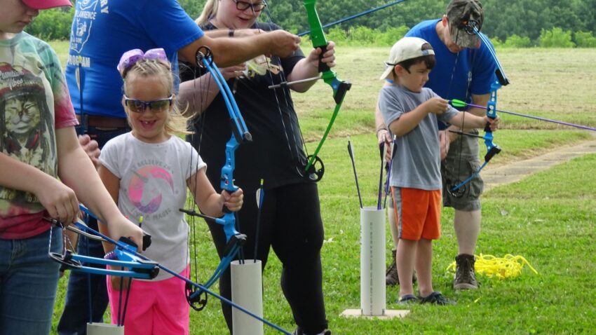 North Lawrence Fish and Game Youth Day.