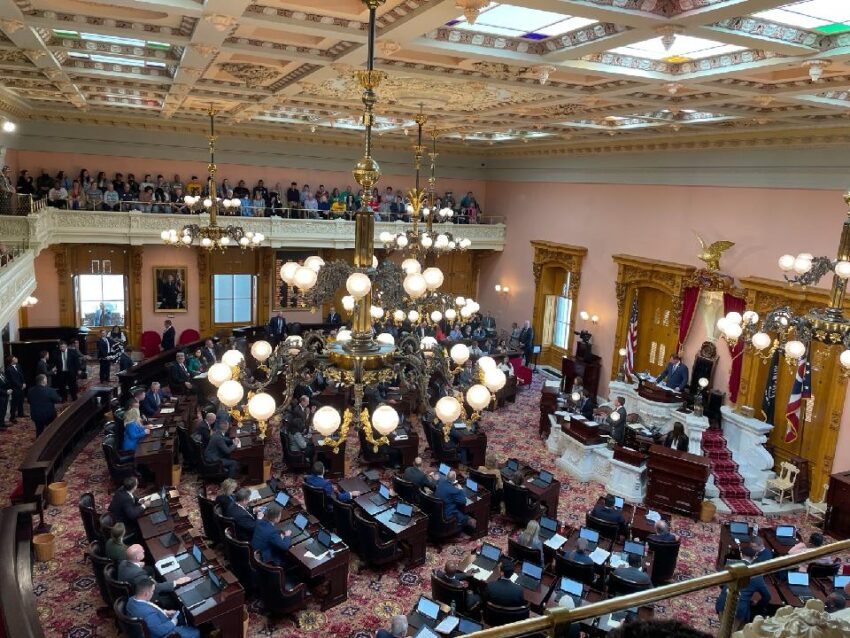 Ohio House of Representatives in session May 10, 2023