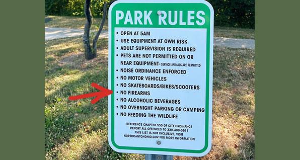 no-gun-sign-park